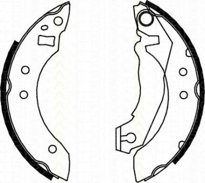 TRISCAN 8100 16355 комплект тормозных колодок на FORD ESCORT III (GAA)