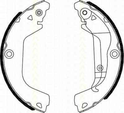 TRISCAN 8100 21002 комплект тормозных колодок на CHEVROLET CRUZE Наклонная задняя часть (J305)