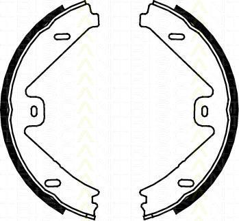TRISCAN 8100 23033 комплект тормозных колодок, стояночная тормозная с на MERCEDES-BENZ CLS (C218)