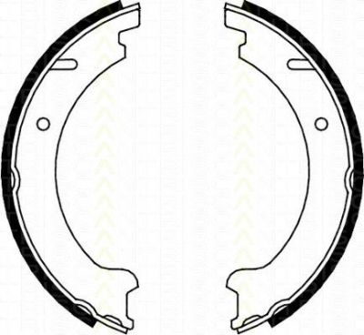 TRISCAN 8100 27506 комплект тормозных колодок, стояночная тормозная с на VOLVO C70 I кабрио