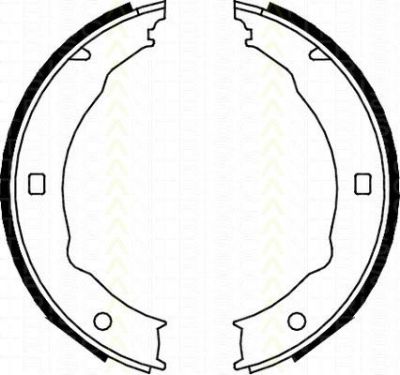 TRISCAN 8100 28050 комплект тормозных колодок, стояночная тормозная с на PEUGEOT 406 (8B)
