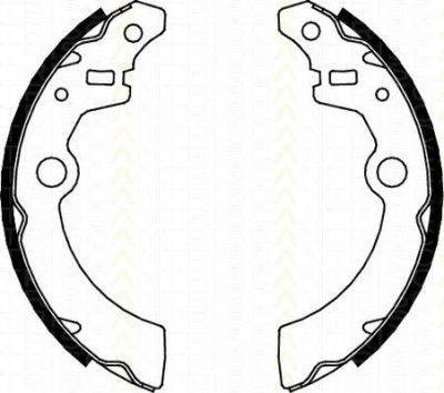 TRISCAN 8100 69001 комплект тормозных колодок на SUZUKI IGNIS II