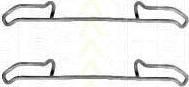 TRISCAN 8105 101540 комплектующие, колодки дискового тормоза на VOLVO 460 L (464)