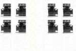 TRISCAN 8105 101627 комплектующие, колодки дискового тормоза на LANCIA DELTA III (844)