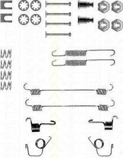 TRISCAN 8105 102270 комплектующие, тормозная колодка на PEUGEOT 309 II (3C, 3A)