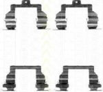 TRISCAN 8105 131632 комплектующие, колодки дискового тормоза на TOYOTA PREVIA (MCR3_, ACR3_, CLR3_)