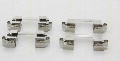 TRISCAN 8105 131643 комплектующие, колодки дискового тормоза на TOYOTA PREVIA (MCR3_, ACR3_, CLR3_)