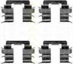 TRISCAN 8105 141587 комплектующие, колодки дискового тормоза на NISSAN MICRA II (K11)