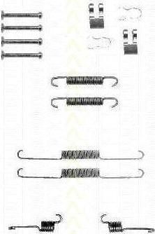 TRISCAN 8105 152554 комплектующие, тормозная колодка на FIAT PANDA Van (141_)