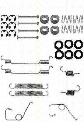 TRISCAN 8105 162580 комплектующие, тормозная колодка на FORD TRANSIT c бортовой платформой/ходовая часть (E_ _)