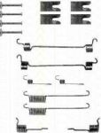 TRISCAN 8105 162585 комплектующие, тормозная колодка на FORD FIESTA фургон (FVD)