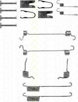TRISCAN 8105 162588 комплектующие, тормозная колодка на FORD KA (RB_)