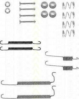 TRISCAN 8105 242366 комплектующие, тормозная колодка на OPEL KADETT E Наклонная задняя часть (33_, 34_, 43_, 44_)