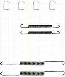 TRISCAN 8105 242413 комплектующие, тормозная колодка на OPEL KADETT D (31_-34_, 41_-44_)