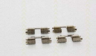 TRISCAN 8105 401611 комплектующие, колодки дискового тормоза на HONDA CIVIC IX (FK)