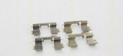 TRISCAN 8105 431630 комплектующие, колодки дискового тормоза на HYUNDAI i20 (PB, PBT)