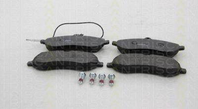 TRISCAN 8110 10574 комплект тормозных колодок, дисковый тормоз на PEUGEOT EXPERT Tepee (VF3V_)