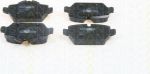 TRISCAN 8110 11024 комплект тормозных колодок, дисковый тормоз на MINI MINI PACEMAN (R61)