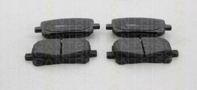 TRISCAN 8110 13092 комплект тормозных колодок, дисковый тормоз на TOYOTA PREVIA (MCR3_, ACR3_, CLR3_)