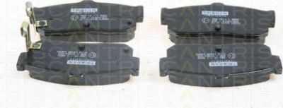 TRISCAN 8110 14038 комплект тормозных колодок, дисковый тормоз на NISSAN 100 NX (B13)