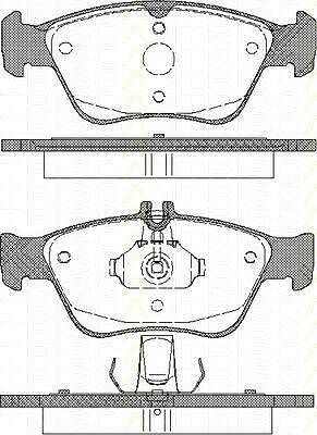 TRISCAN 8110 23013 комплект тормозных колодок, дисковый тормоз на MERCEDES-BENZ C-CLASS универсал (S202)