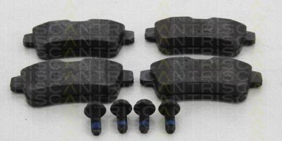 TRISCAN 8110 28044 комплект тормозных колодок, дисковый тормоз на PEUGEOT 5008