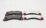 TRISCAN 8110 29081 комплект тормозных колодок, дисковый тормоз на VW TOUAREG (7P5)