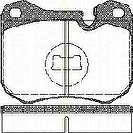 TRISCAN 8110 29157 комплект тормозных колодок, дисковый тормоз на PORSCHE 928