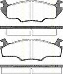 TRISCAN 8110 29237 комплект тормозных колодок, дисковый тормоз на VW PASSAT Variant (3A5, 35I)