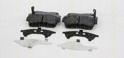 TRISCAN 8110 41011 комплект тормозных колодок, дисковый тормоз на DAIHATSU COPEN (L880_, L881_)