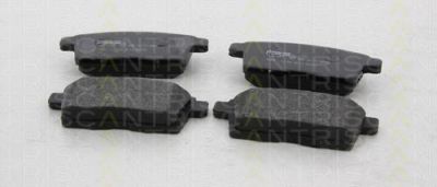 TRISCAN 8110 50031 комплект тормозных колодок, дисковый тормоз на MAZDA CX-7 (ER)