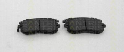 TRISCAN 8110 69020 комплект тормозных колодок, дисковый тормоз на NISSAN TIIDA седан (SC11X)