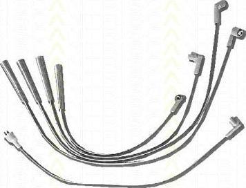 TRISCAN 8860 4060 комплект проводов зажигания на MAZDA 323 C IV (BG)