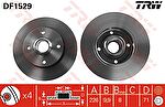 TRW DF1529 Диск тормозной VOLKSWAGEN GOLF2/3/PASSAT/VENTO 88>97 1.8/1.8GTi/2.0 задний (561460J)