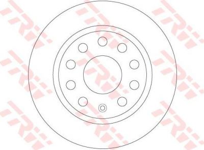 TRW DF6444 тормозной диск на VW JETTA IV (162, 163)