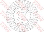 TRW DF6534 диск торм.пер.окраш. Logan II/Sandero II 14-