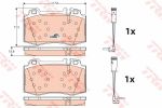 TRW GDB1543 Колодки передние MB W220 W163 4.3-5.5L (1634200620)