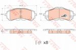 TRW GDB2044 колодки торм.пер. Peugeot 308 II 13- 283мм
