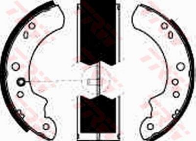 TRW GS6223 комплект тормозных колодок на FORD TRANSIT c бортовой платформой/ходовая часть (E_ _)