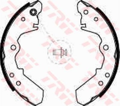 TRW GS6245 комплект тормозных колодок на OPEL CAMPO (TF_)