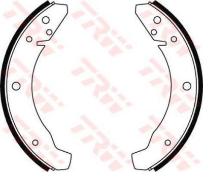 TRW GS8025 Колодки тормозные барабан. PORSCHE - VW 924/1302/1303 75-89 (477609537D)