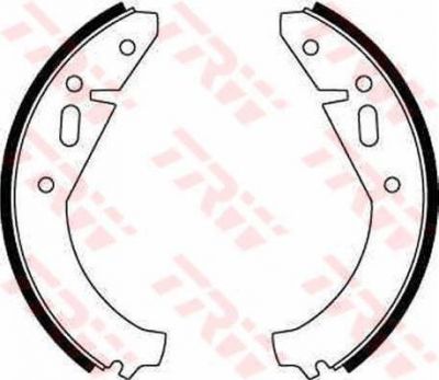 TRW GS8141 комплект тормозных колодок на SKODA 105,120 (744)