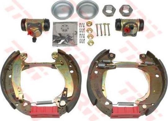TRW GSK1016 комплект тормозных колодок на PEUGEOT 309 II (3C, 3A)