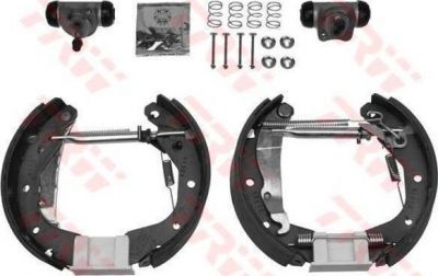 TRW GSK1625 комплект тормозных колодок на OPEL ASTRA F универсал (51_, 52_)