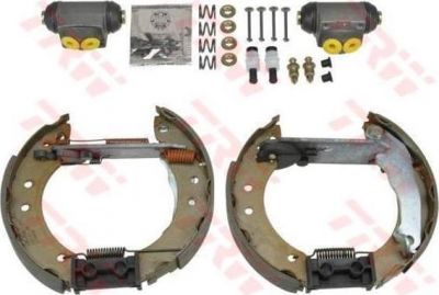 TRW GSK1633 комплект тормозных колодок на FORD ESCORT III (GAA)