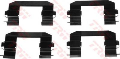 TRW PFK492 Комплект монтажный тормозных колодок PFK492