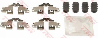 TRW PFK645 комплектующие, колодки дискового тормоза на TOYOTA AURIS (NRE15_, ZZE15_, ADE15_, ZRE15_, NDE15_)