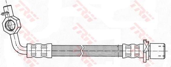 TRW PHD403 тормозной шланг на TOYOTA LITEACE фургон (CM3_V, KM3_V)