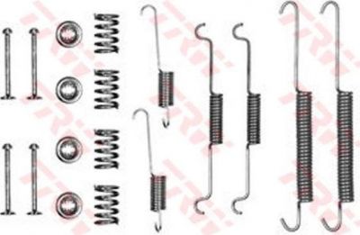 TRW SFK101 комплектующие, тормозная колодка на PEUGEOT 505 (551A)