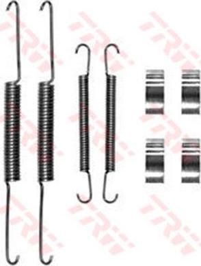 TRW SFK51 комплектующие, тормозная колодка на OPEL KADETT D (31_-34_, 41_-44_)